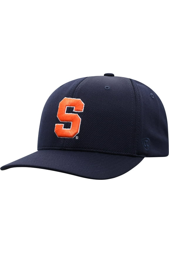 Men's Top of the World Navy Syracuse Orange Reflex Logo Flex Hat
