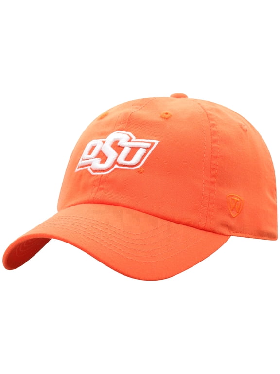 Men's Top of the World Orange Oklahoma State Cowboys Staple Adjustable Hat