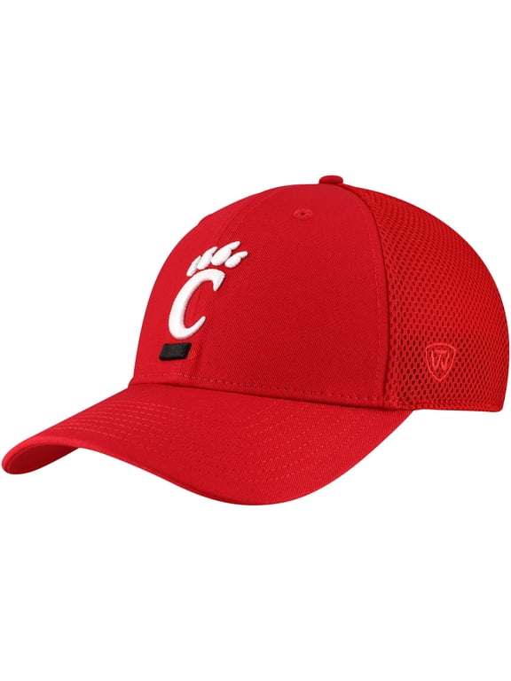 Men's Top of the World Red Cincinnati Bearcats Spacer Flex Hat