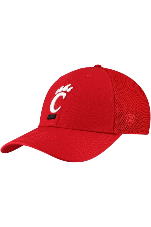 Men's Top of the World Red Cincinnati Bearcats Spacer Flex Hat