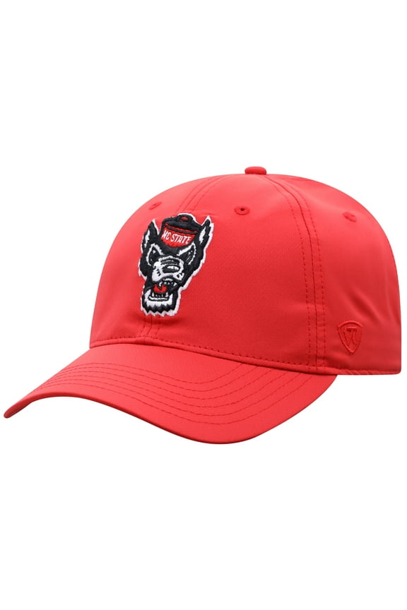 Men's-Top of the World Red NC State Wolfpack Victory Trainer Adjustable Hat