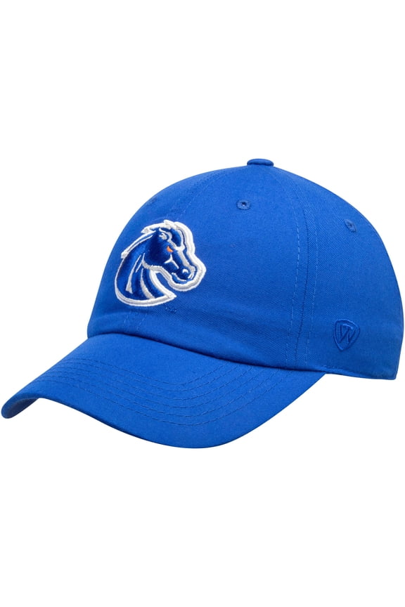 Men's Top of the World Royal Boise State Broncos Primary Logo Staple Adjustable Hat