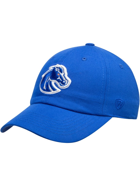 Men's Top of the World Royal Boise State Broncos Primary Logo Staple Adjustable Hat