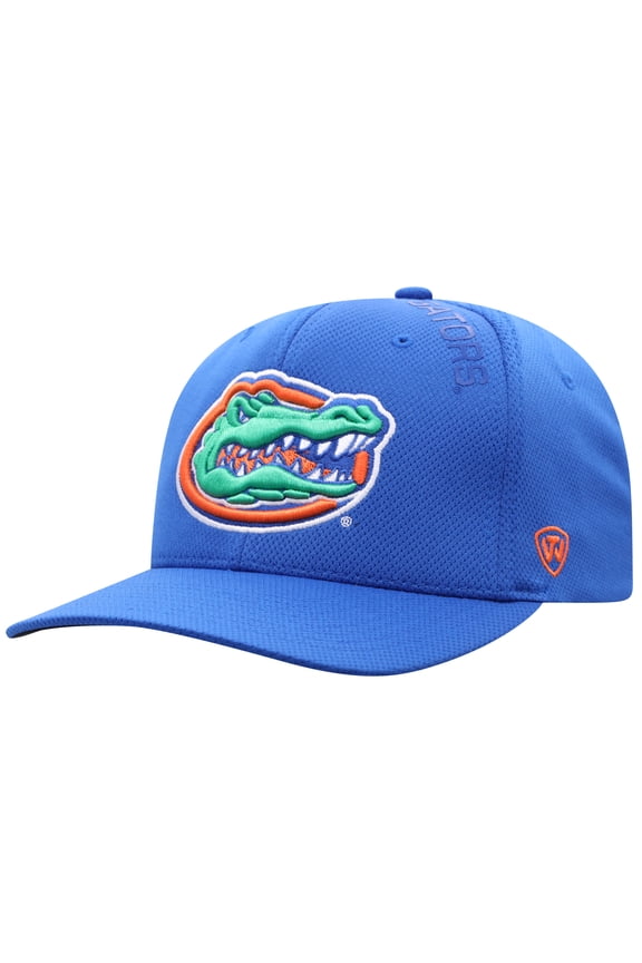 Men's Top of the World Royal Florida Gators Reflex 2.0 Flex Hat