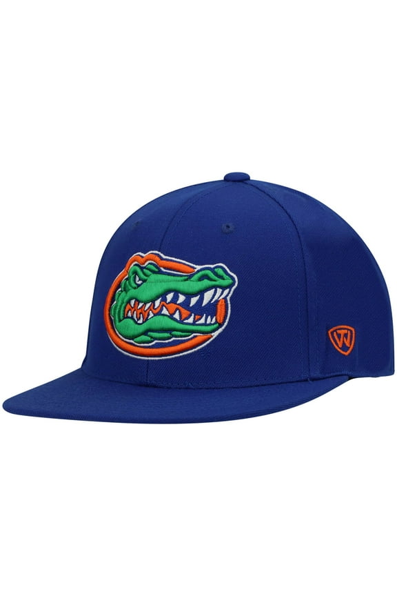 Men's Top of the World Royal Florida Gators Team Color Fitted Hat