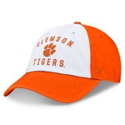 Mens Top of the World White/Orange Clemson Tigers Heritage Weston Adjustable Hat