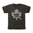 thumbnail image 1 of Men's Toronto Maple Leafs Black Rink Warrior Tri-Blend T-Shirt, 1 of 2