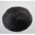 thumbnail image 1 of Men's Toupee Wig Natural Human hair System for Men Full PU Thin Skin Base, 1 of 5