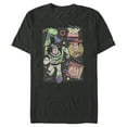 thumbnail image 1 of Men's Toy Story 90s Pop Character Grid  Graphic Tee Black Large Tall, 1 of 3