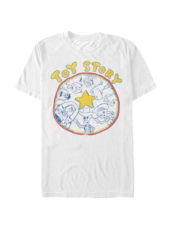 Men's Toy Story Andy's Toys Graphic Tee White X Large