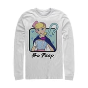 Mens Toy Story Bo Peep Frame Long Sleeve Shirt White Medium