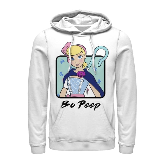 Men's Toy Story Bo Peep Frame Pull Over Hoodie White Large