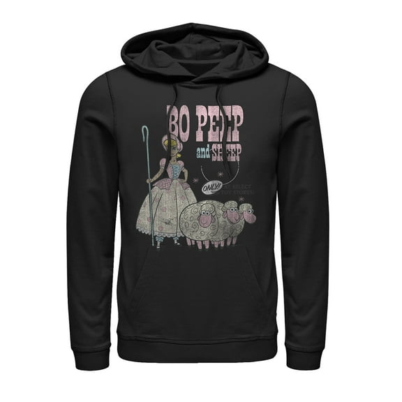Men's Toy Story Bo Peep Select Stores  Pull Over Hoodie Black Medium