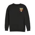 thumbnail image 1 of Men's Toy Story Bold Logo Badge  Sweatshirt Black Small, 1 of 3