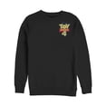 thumbnail image 1 of Men's Toy Story Bold Logo Badge  Sweatshirt Black X Large, 1 of 3