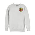 thumbnail image 1 of Men's Toy Story Bold Logo Badge  Sweatshirt White 2X Large, 1 of 3