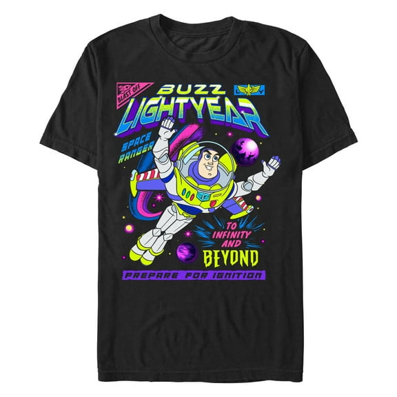 Men's Toy Story Buzz Beyond Comic  Graphic T-Shirt