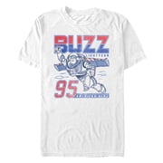Mens Toy Story Buzz Lightyear 95 American Hero Graphic T-Shirt