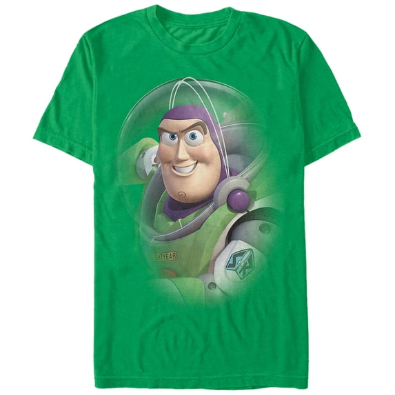 Men's Toy Story Buzz Lightyear Graphic Tee Kelly Green X Large