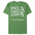 thumbnail image 1 of Men's Toy Story Buzz Lightyear Ranger Academy  Graphic Tee Kelly Heather 3X Large, 1 of 3