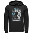 thumbnail image 1 of Men's Toy Story Buzz Lightyear Space Ranger Badge  Pull Over Hoodie Black 3X Large, 1 of 3