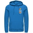 thumbnail image 1 of Men's Toy Story Buzz & Woody Pocket Print  Pull Over Hoodie Royal Blue Small, 1 of 3