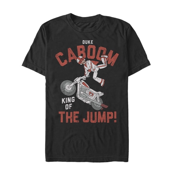 Men's Toy Story Caboom Jump King Graphic Tee Black 5X Large