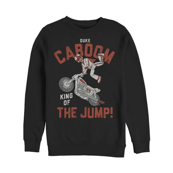 Men's Toy Story Caboom Jump King  Sweatshirt Black Medium