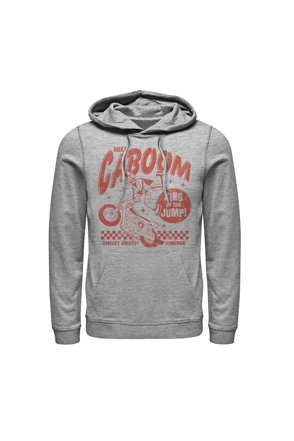 Men's Toy Story Caboom King Jump Pull Over Hoodie Athletic Heather Medium