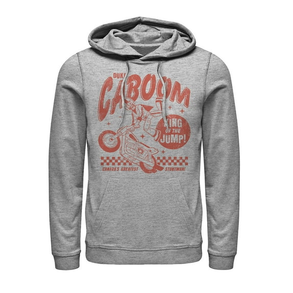 Men's Toy Story Caboom King Jump Pull Over Hoodie Athletic Heather Small