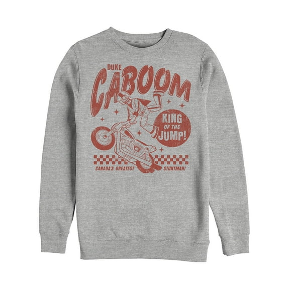 Men's Toy Story Caboom King Jump Sweatshirt Athletic Heather Medium