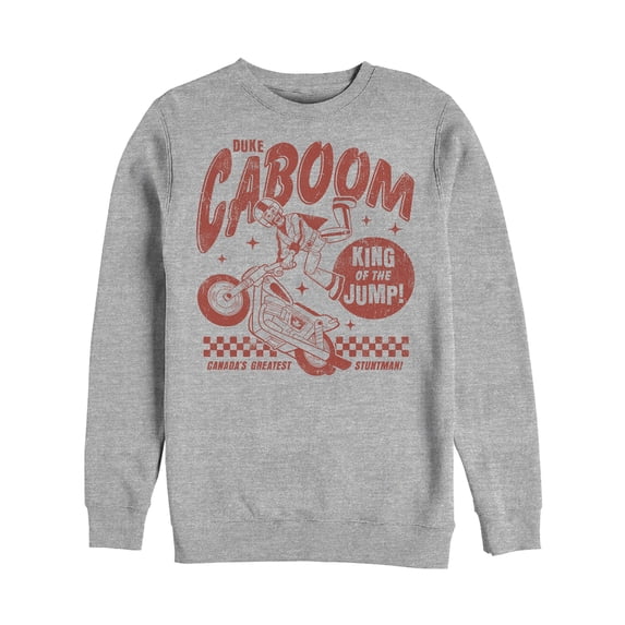 Men's Toy Story Caboom King Jump Sweatshirt Athletic Heather Small