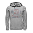 thumbnail image 1 of Men's Toy Story Caboom Retro Pull Over Hoodie Athletic Heather 3X Large, 1 of 3
