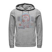 Mens Toy Story Caboom Retro Pull Over Hoodie Athletic Heather 3X Large