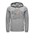 thumbnail image 1 of Men's Toy Story Caboom Retro  Pull Over Hoodie Athletic Heather Large, 1 of 3