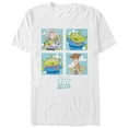 thumbnail image 1 of Men's Toy Story Character Box  Graphic Tee White Small, 1 of 4
