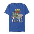 thumbnail image 1 of Men's Toy Story Character Logo Party Graphic Tee Royal Blue 2X Large, 1 of 4