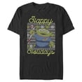 thumbnail image 1 of Men's Toy Story Christmas Alien Holidays Graphic Tee Black X Large, 1 of 4
