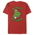 thumbnail image 1 of Men's Toy Story Christmas Santa Rex  Graphic Tee Red Small, 1 of 4