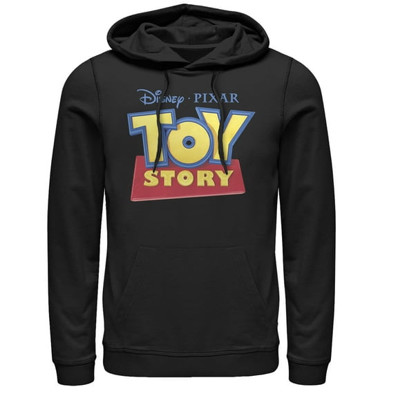 Men's Toy Story Classic Logo  Pull Over Hoodie Black Medium
