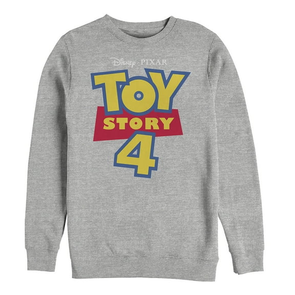 Men's Toy Story Classic Logo  Sweatshirt Athletic Heather X Large