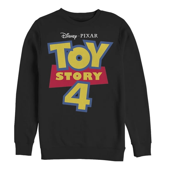 Men's Toy Story Classic Logo Sweatshirt Black Small