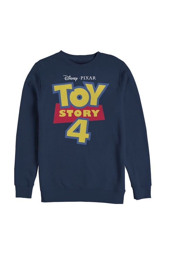 Men's Toy Story Classic Logo Sweatshirt Navy Blue X Large