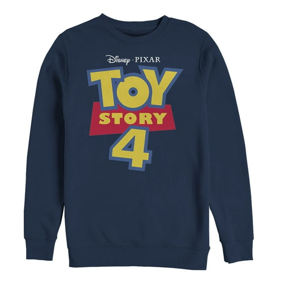 Men's Toy Story Classic Logo Sweatshirt Navy Blue X Large