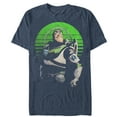 thumbnail image 1 of Men's Toy Story Distressed Buzz Lightyear Pose  Graphic Tee Navy Blue Heather Medium, 1 of 3