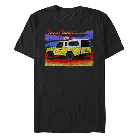 Men's Toy Story Distressed Pizza Planet Truck Graphic T-Shirt