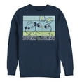 thumbnail image 1 of Men's Toy Story Ducky & Bunny Panels  Sweatshirt Navy Blue X Large, 1 of 3