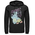 thumbnail image 1 of Men's Toy Story Ducky & Bunny Weird Places  Pull Over Hoodie Black 3X Large, 1 of 3