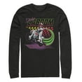 thumbnail image 1 of Men's Toy Story Duke Caboom Neon Race  Long Sleeve Shirt Black 2X Large, 1 of 3