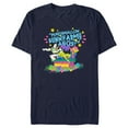 thumbnail image 1 of Men's Toy Story Easter Buzz Lightyear and Aliens Marshmallow Bunny Army Ahoy  Graphic Tee Navy Blue 3X Large, 1 of 5